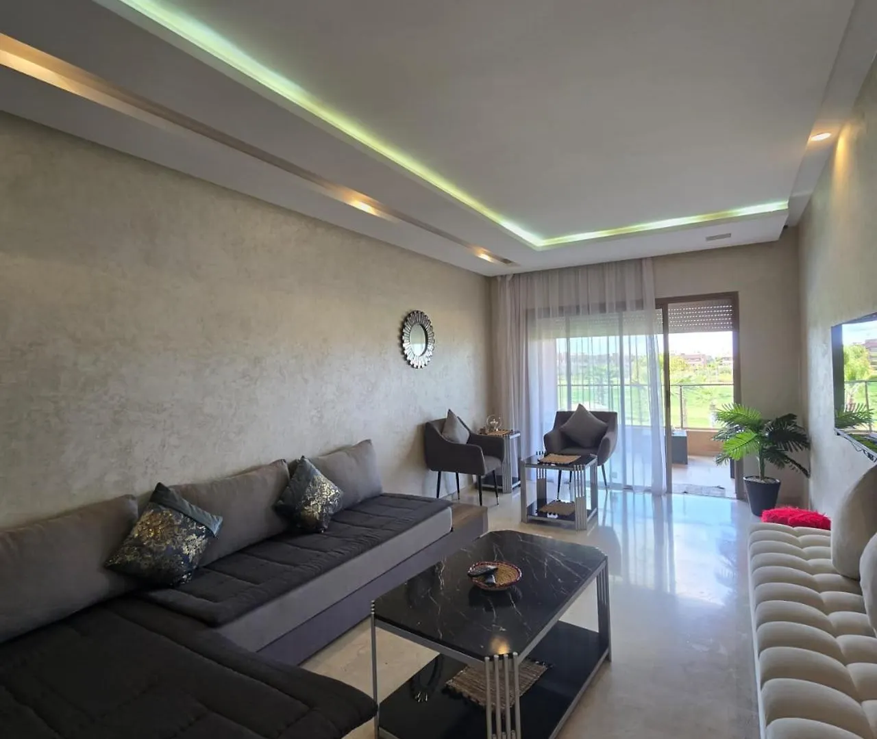 Luxury Flat 2 Bedrooms Prestigia Golf City Marrakesh Apartment