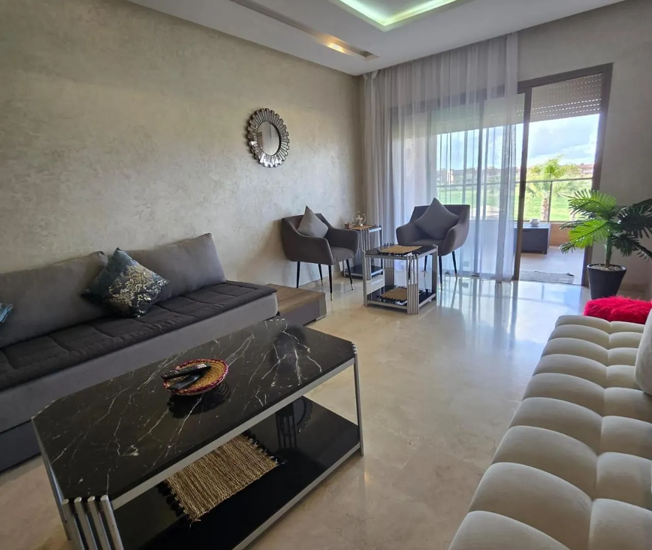 Luxury Flat 2 Bedrooms Prestigia Golf City Marrakesh Apartment