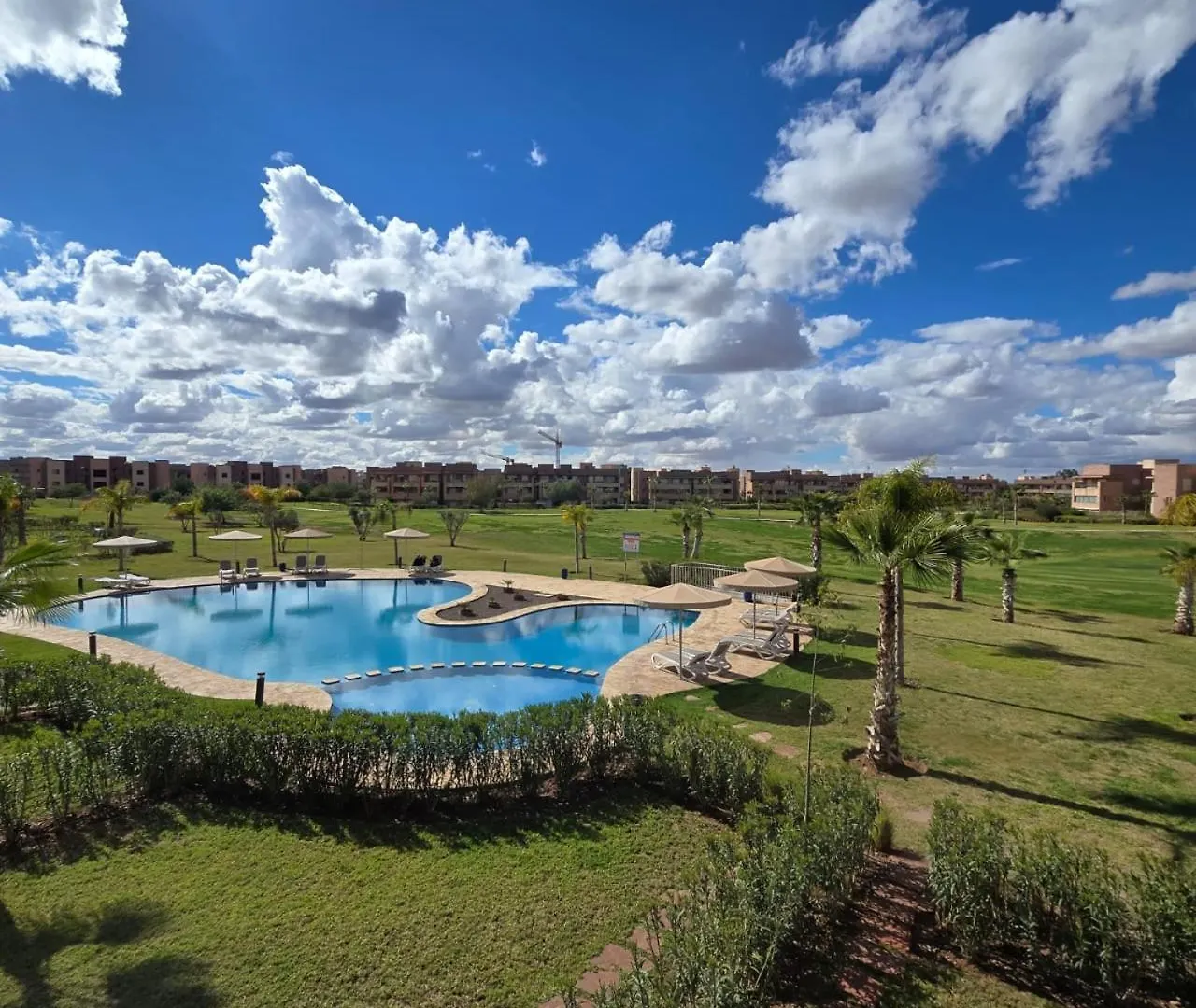 Luxury Flat 2 Bedrooms Prestigia Golf City Marrakesh Apartment